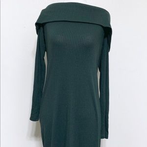 Forever 21 Green Sweater Dress